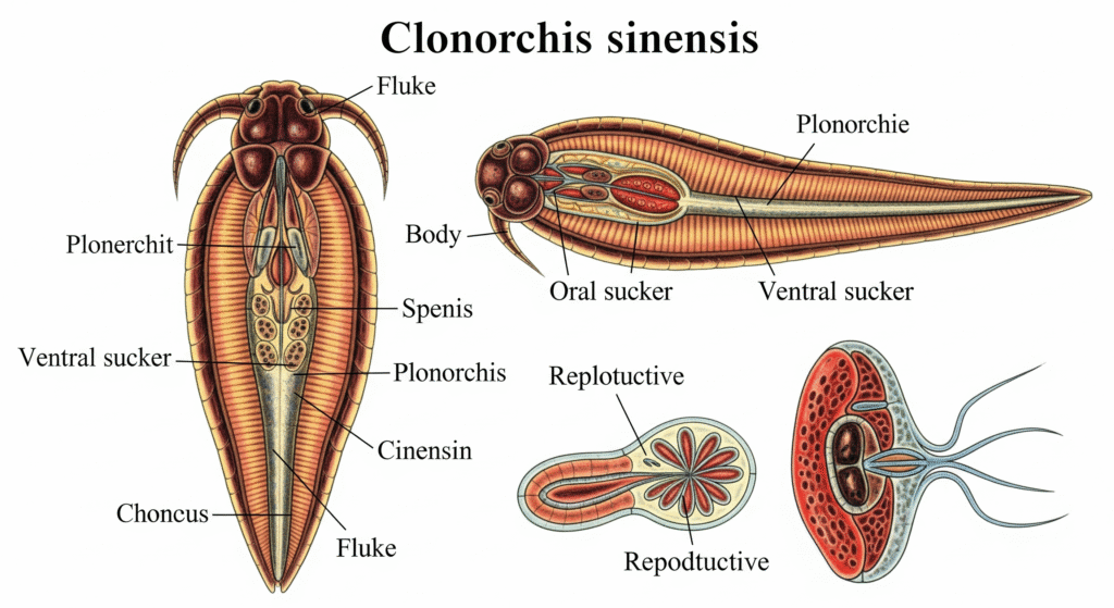  Clonorchis sinensis