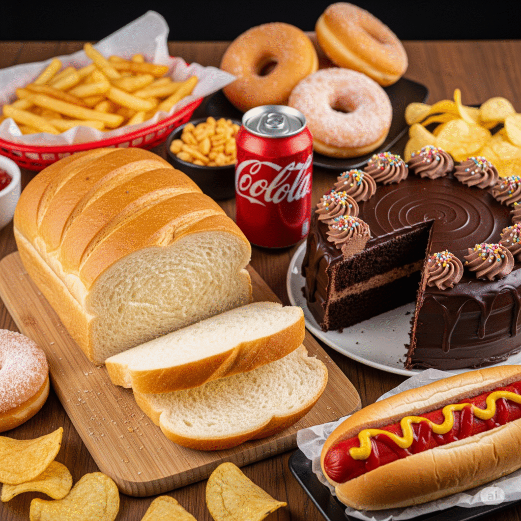 Alimentos não saúdaveis