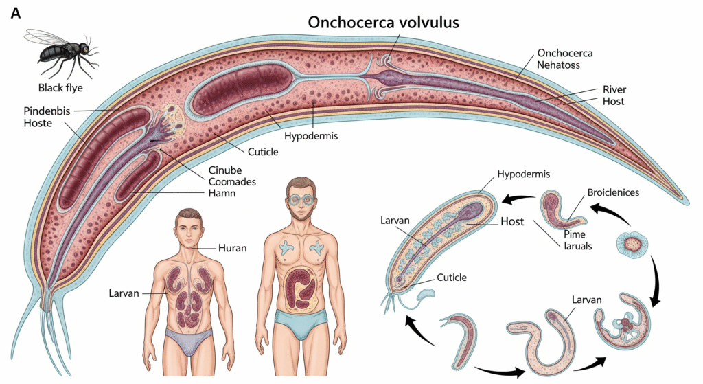  Onchocerca volvulus