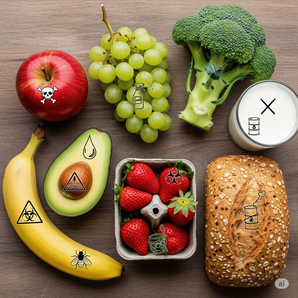 Toxinas Silenciosas nos alimentos