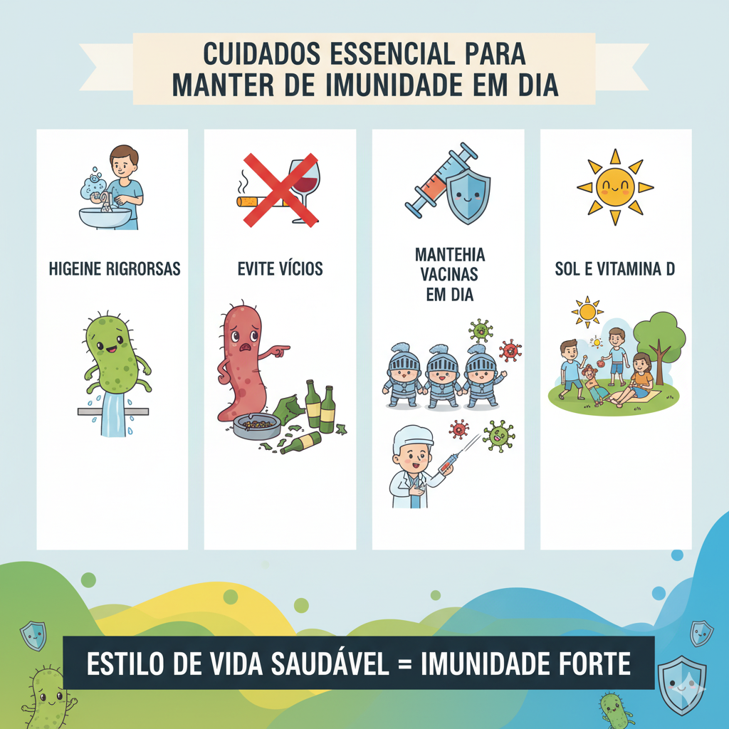 Sistema imunológoco e Cuidados Essenciais