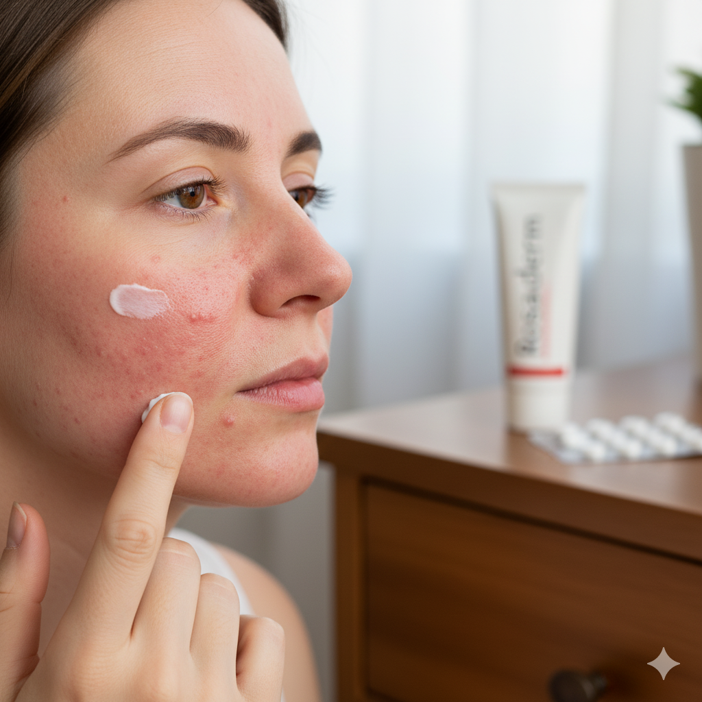 Doença de pele Rosácea