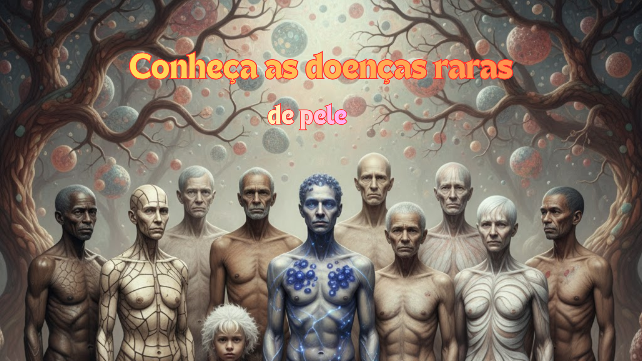 Doenças raras da pele.
